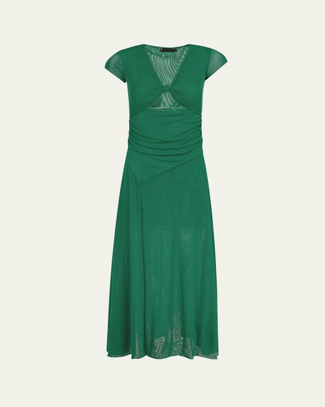 Solid Maelly Maxi Dress